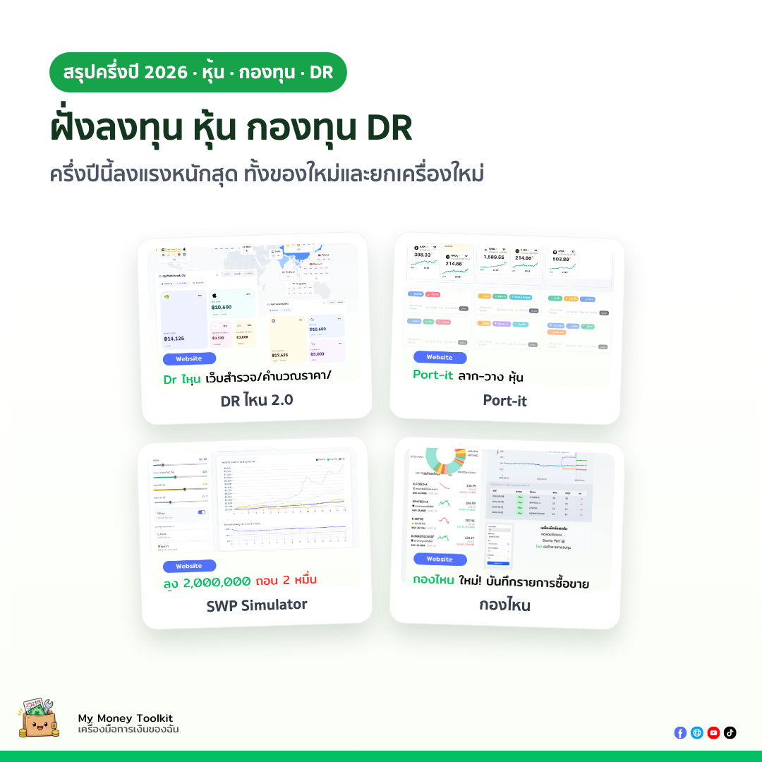 ฝั่งลงทุน หุ้น กองทุน DR